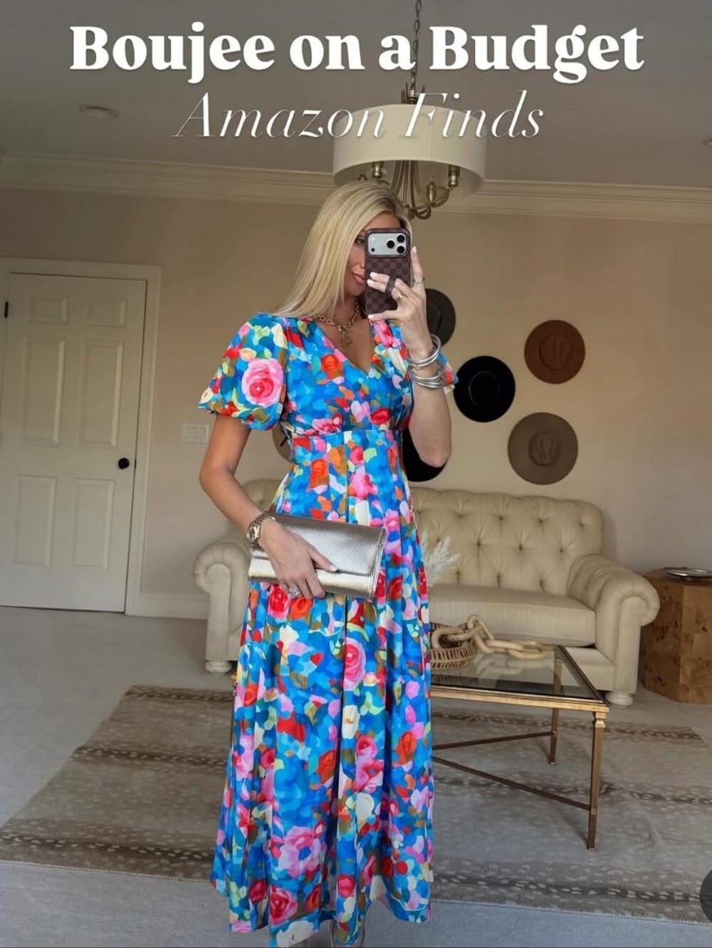 Bright Floral Influencer Dress - Picture 13 of 13